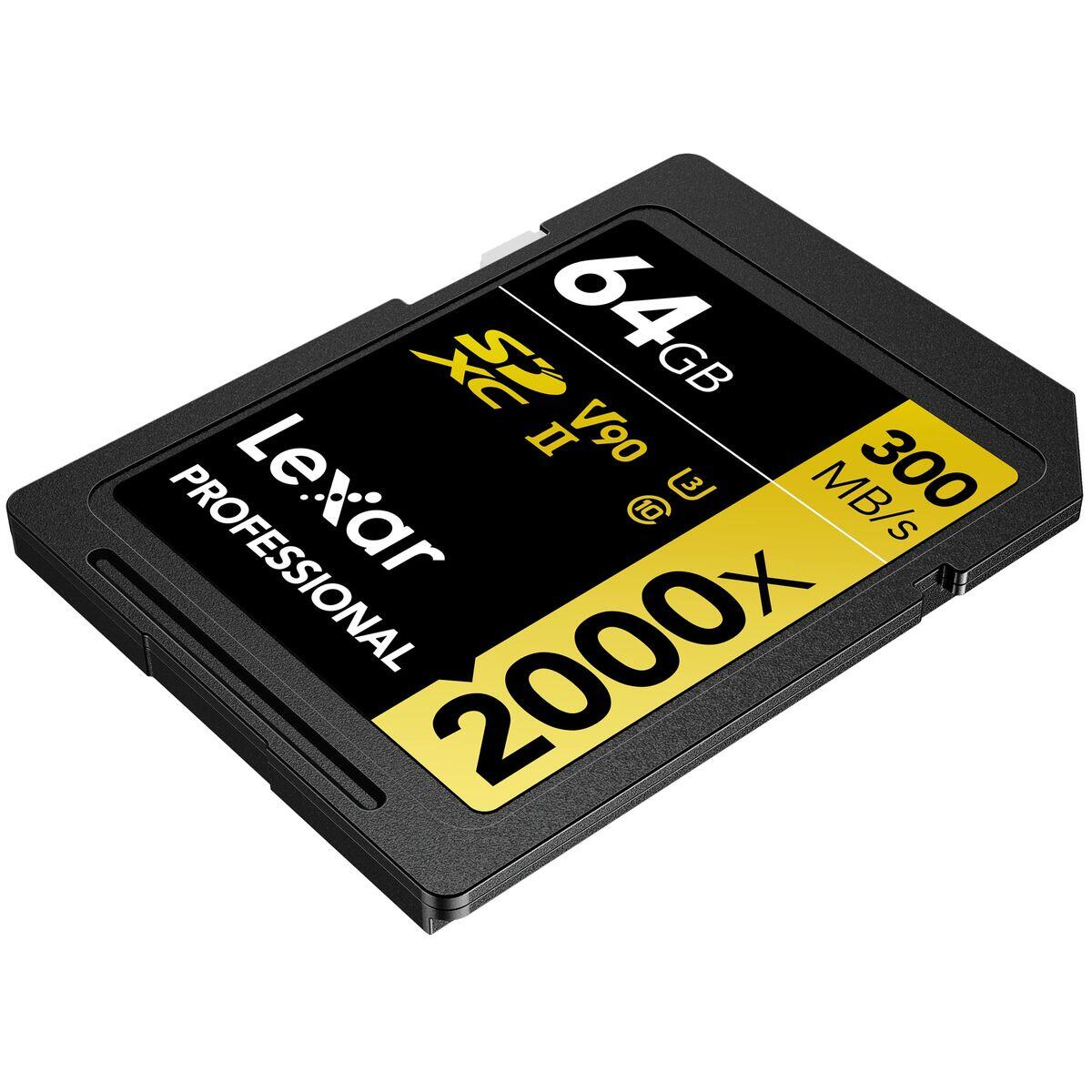 SD Speicherkarte LEXAR LSD2000064G-BNNNG 64 GB 3/5