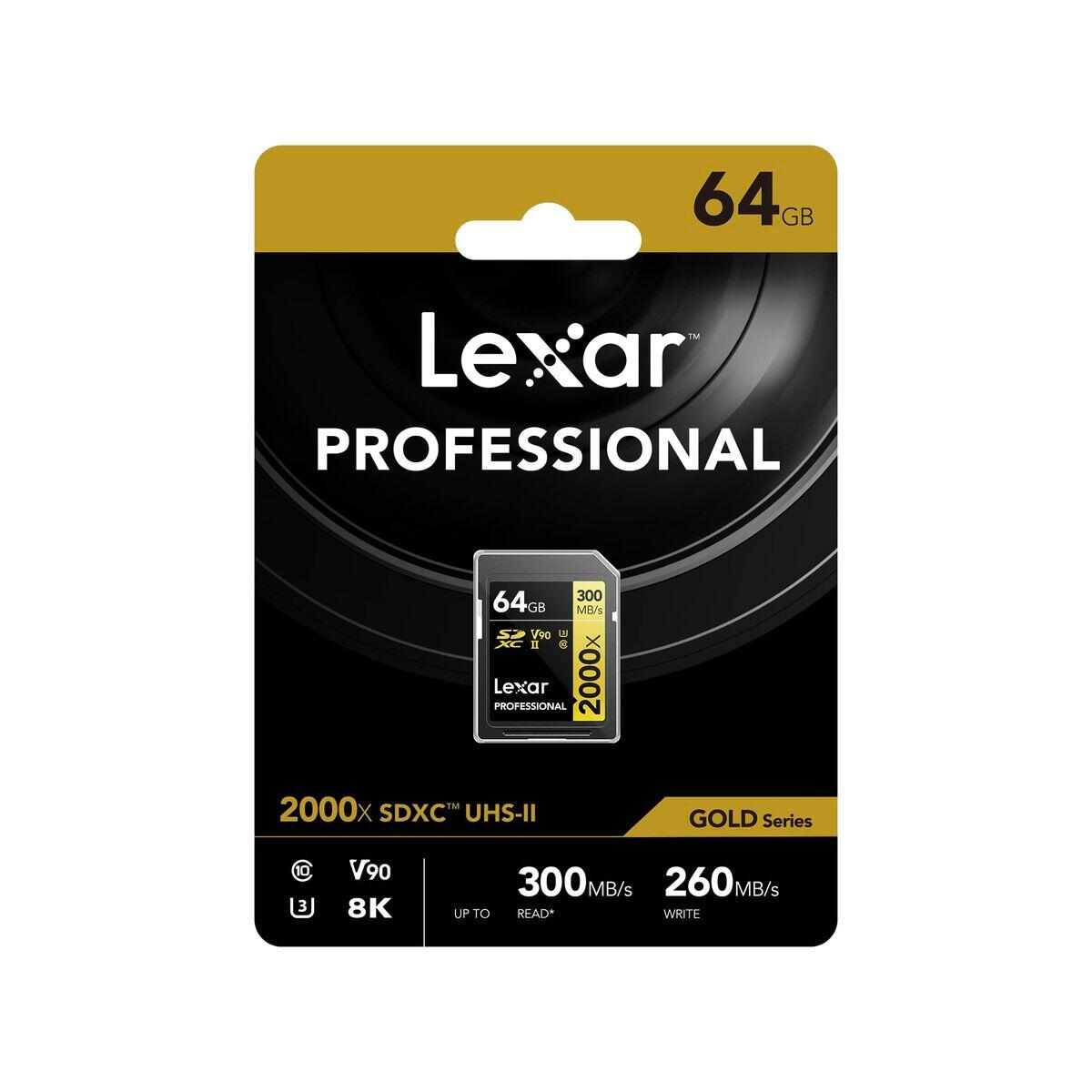 SD Speicherkarte LEXAR LSD2000064G-BNNNG 64 GB 4/5