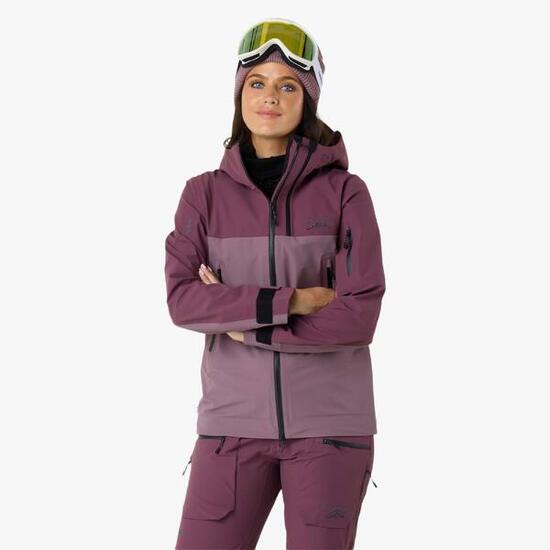 Dames ski jas waterdicht ademend Lofoten 3L Shell II