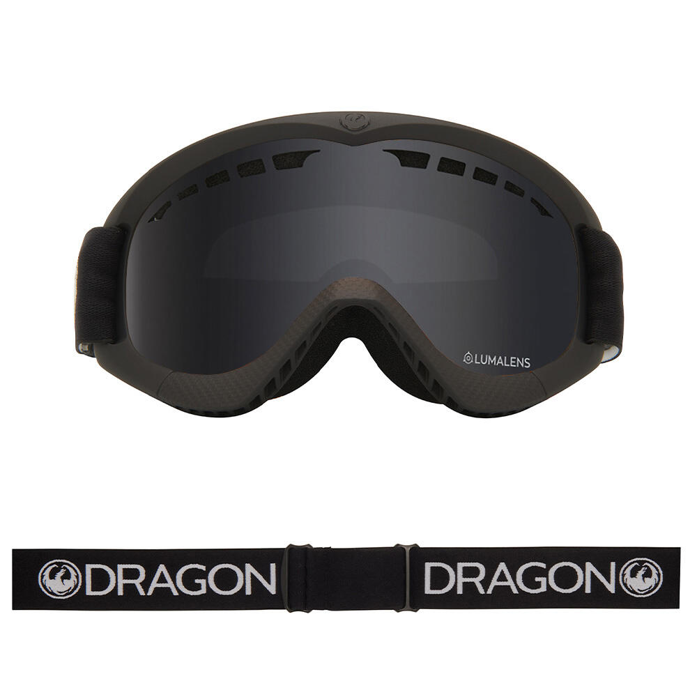 DXS Lunettes De Ski Pour Jeunes - Black/LL Dark Smoke 2/4