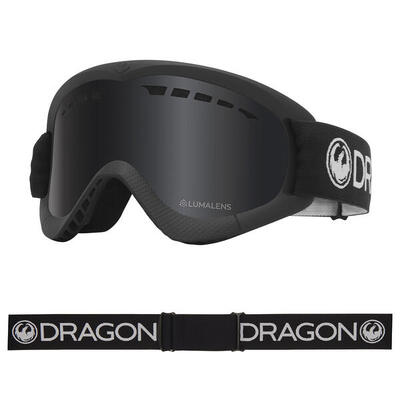 DXS Occhiali Da Sci Per Ragazzi - Black/LL Dark Smoke