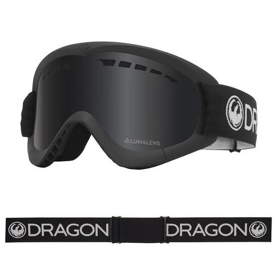 DXS Occhiali Da Sci Per Ragazzi - Black/LL Dark Smoke