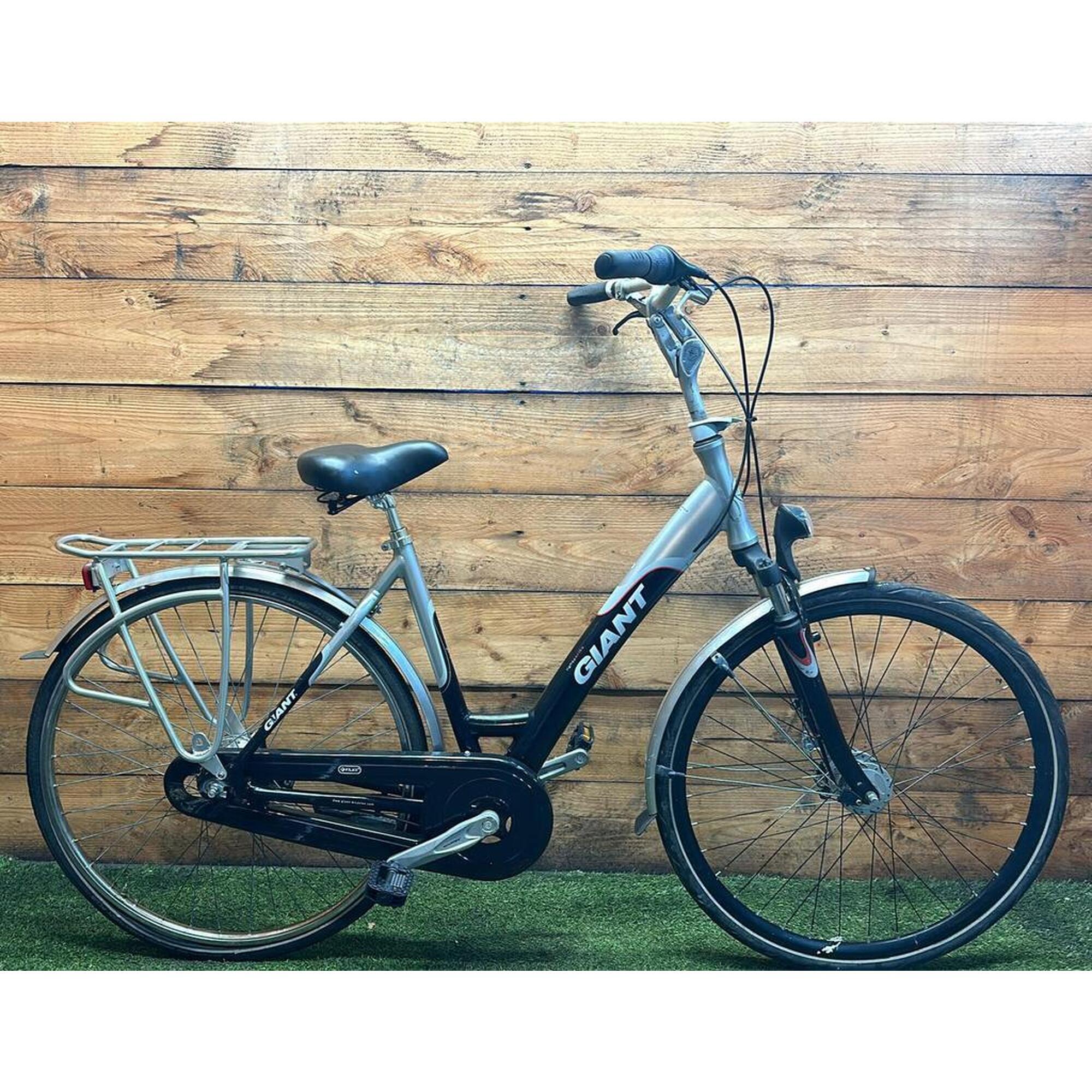 Giant - Vélo D’occasion Giant  7v 28inch 50cm - Vélo Ville - Noir - Decathlon