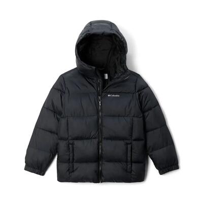 Columbia puffect™ hooded jacket kids - black
