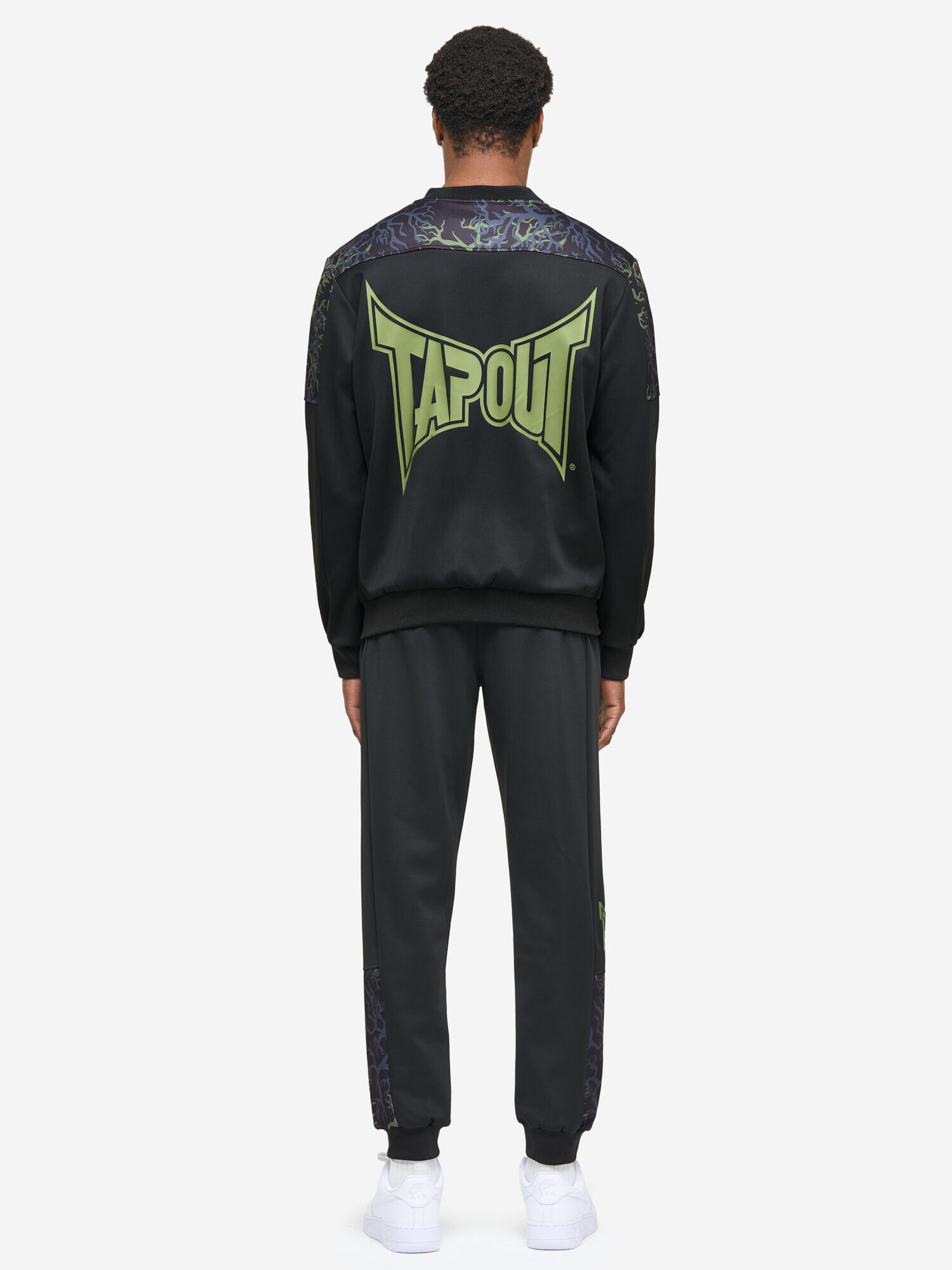 black / green