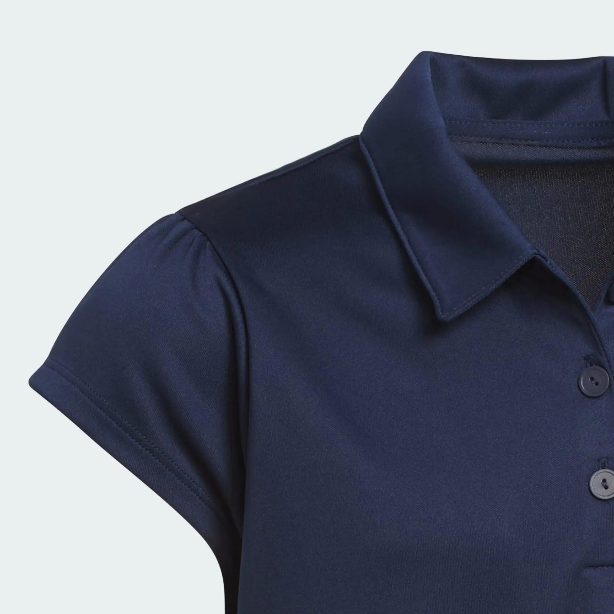 GIRLS PERFORMANCE KURZARM-POLOSHIRT 4/5