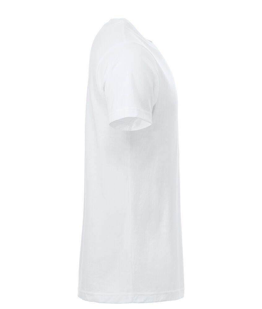 Clique Men's Classic Contemporay Fit T-Shirt - White 4/6