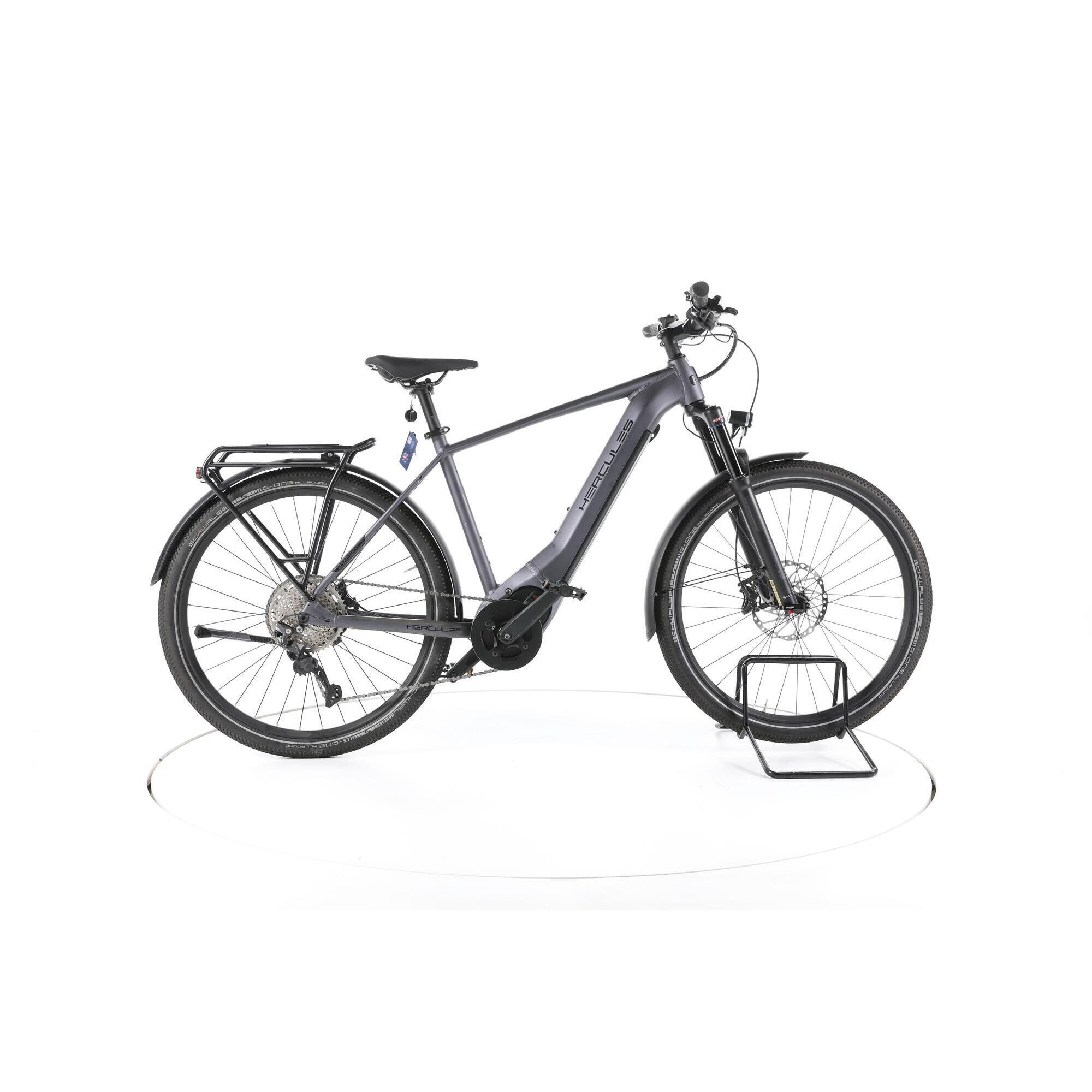 Hercules - Reconditionné - Hercules Pasero Suv I-10 Trekking Vélo Électrique - Bon - Vélo De Voyage - Gris - 51 - Decathlon
