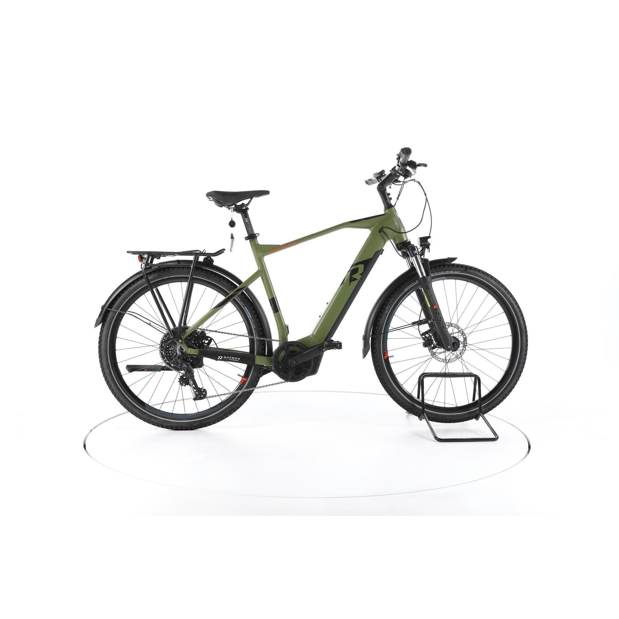 Raymon - Reconditionné - R Raymon Crossray E 5.0 Trekking Vélo Électrique - Très Bon - Vélo De Voyage - Vert - 55 - Decathlon