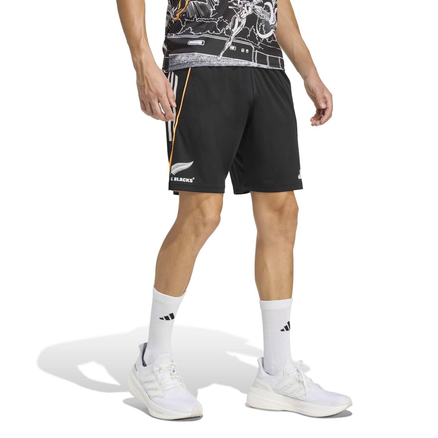 Adidas - Short D'Entrainement Rugby All Blacks Noir - Short - Noir - Decathlon