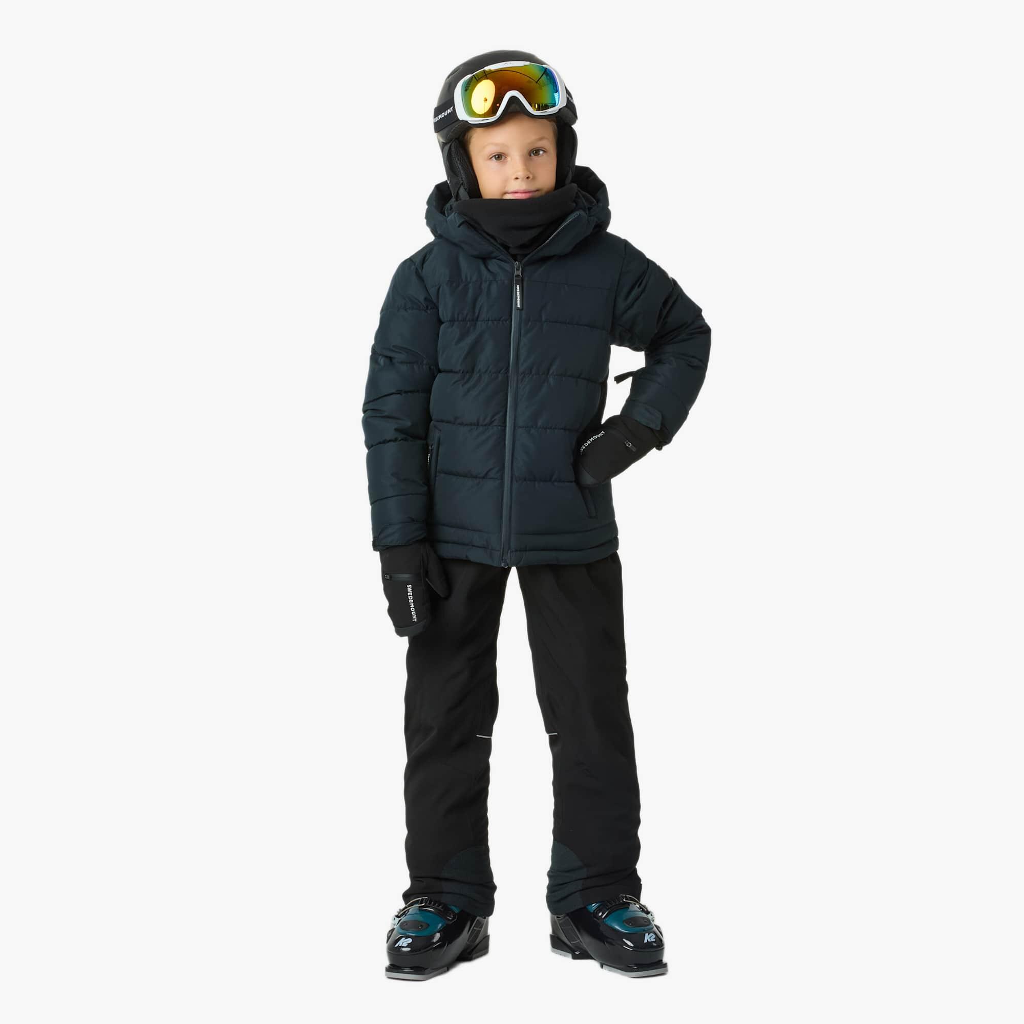 Veste de ski junior imperméable coupe-vent respirante St. Anton Puffer 3/8