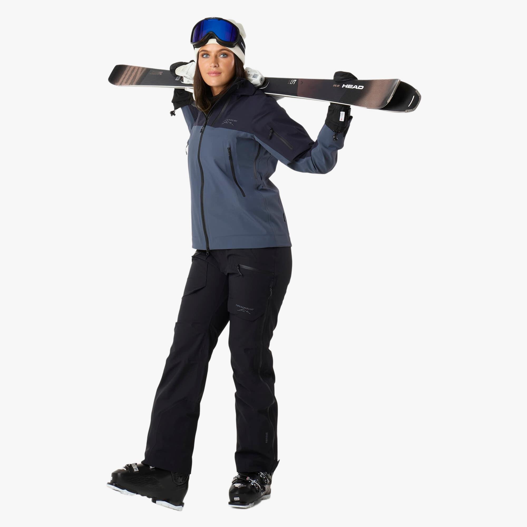 Women skiing ski jacket waterproof breathable Lofoten 3L Shell II 3/7