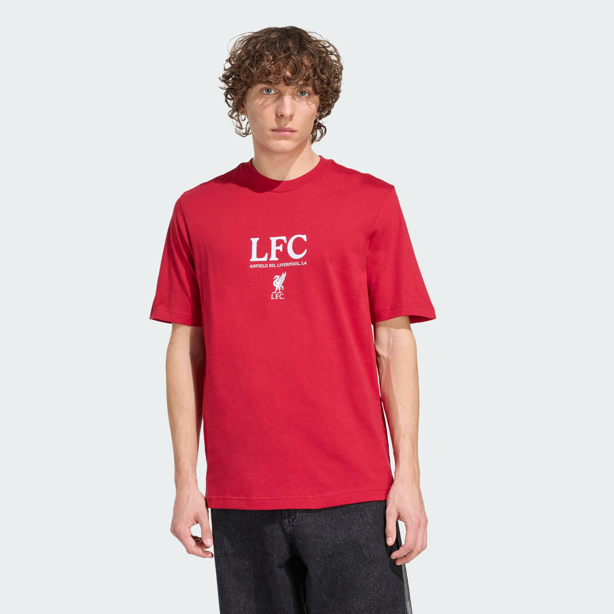 ADIDAS T-shirt stagionale con grafica del Liverpool FC