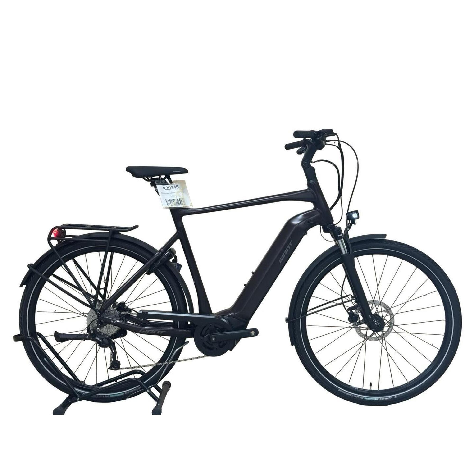 Giant - Reconditionné - Vélo Électrique Giant Dailytour E+ 3 Gts - Comme Neuf - Vélo Ville - Noir - 48 Xl - Decathlon