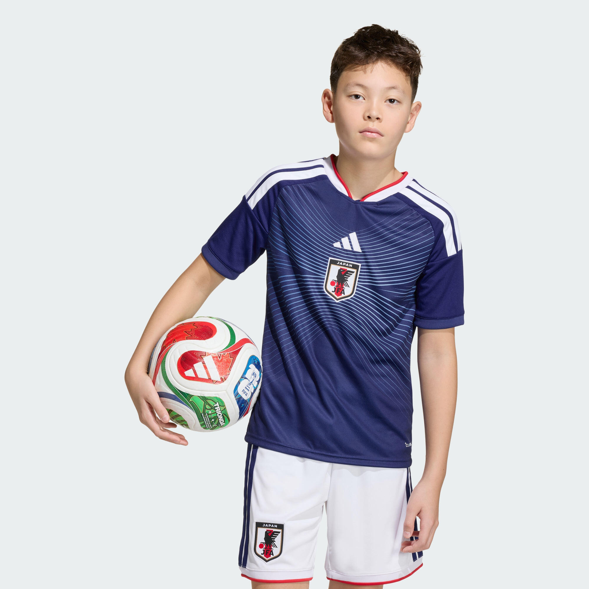 Adidas - Maillot Domicile Japon 26 - Maillot Manches Courtes - Bleu - Decathlon