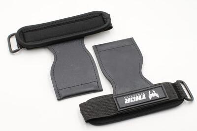 Thor lifting grips – maximale grip & pols ondersteuning voor krachttraining – zw