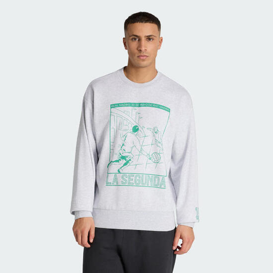 Felpa Heritage Crew Real Madrid