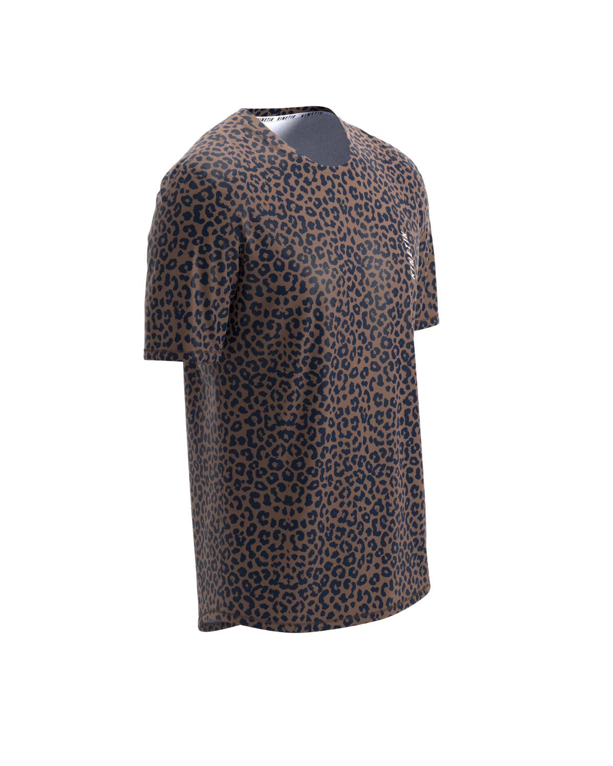 MAILLOT DE TRAIL RUNNING MAVRIK HOMME LEOPARD TIRAMISU 4/7