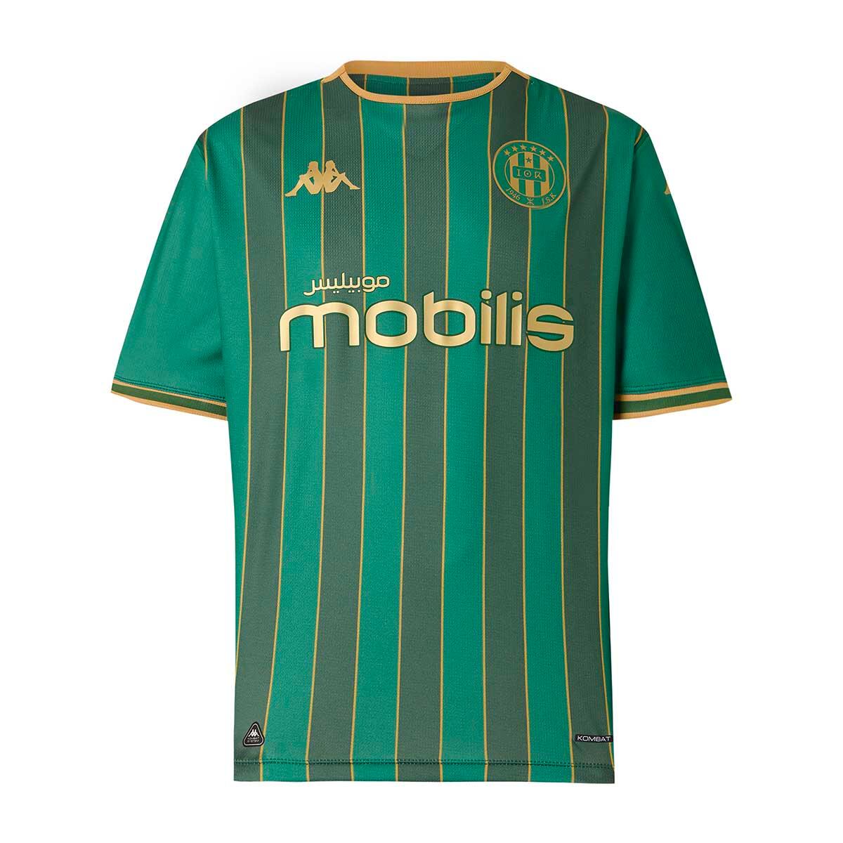 Kappa - Maillot Kombat Third Garçon Jsk 25/26 - Maillot Manches Courtes - Vert - Decathlon