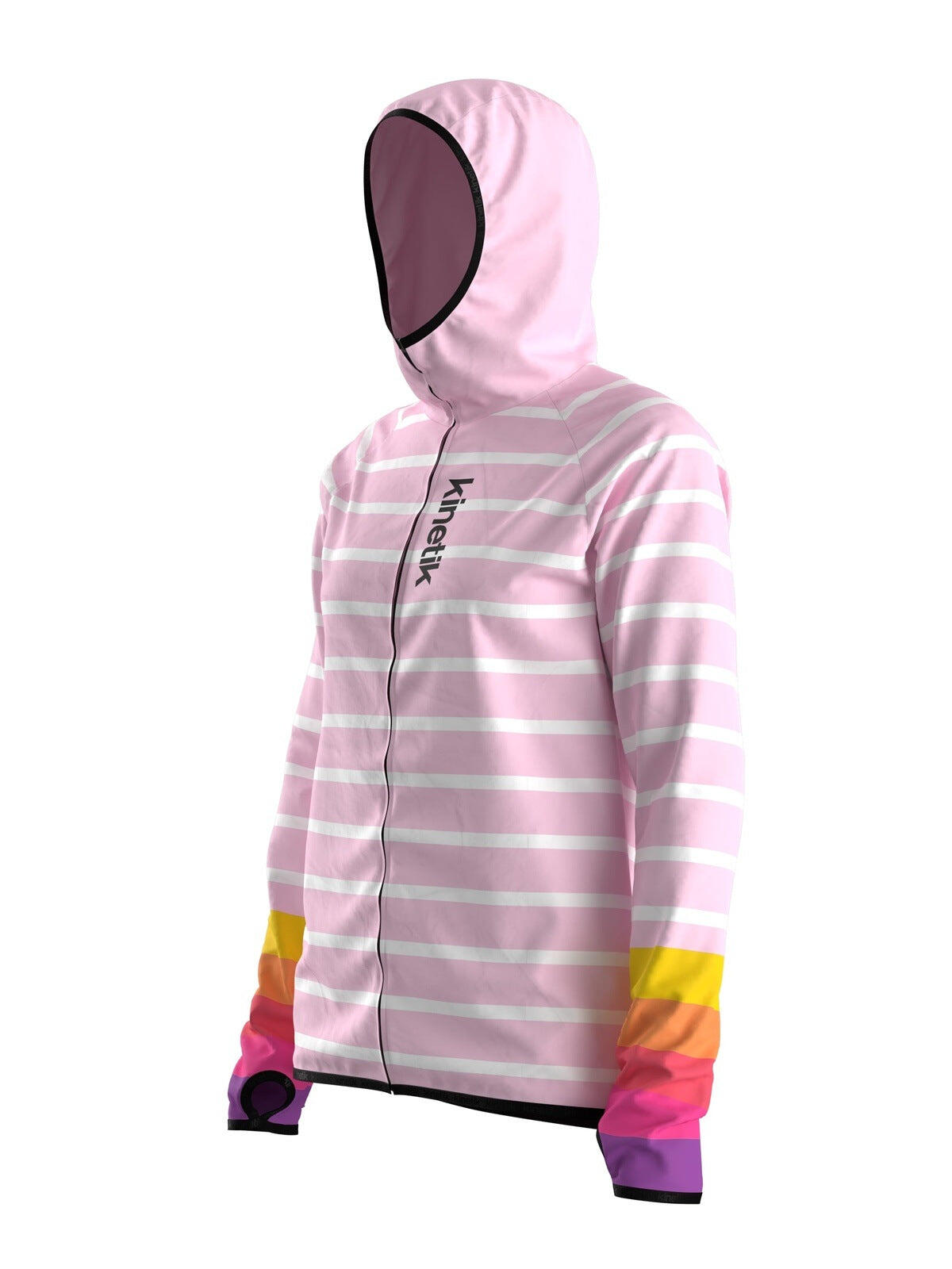 VESTE DE TRAIL RUNNING FEMME SPEKTRAIL OCEANIK SEA PINK 3/7