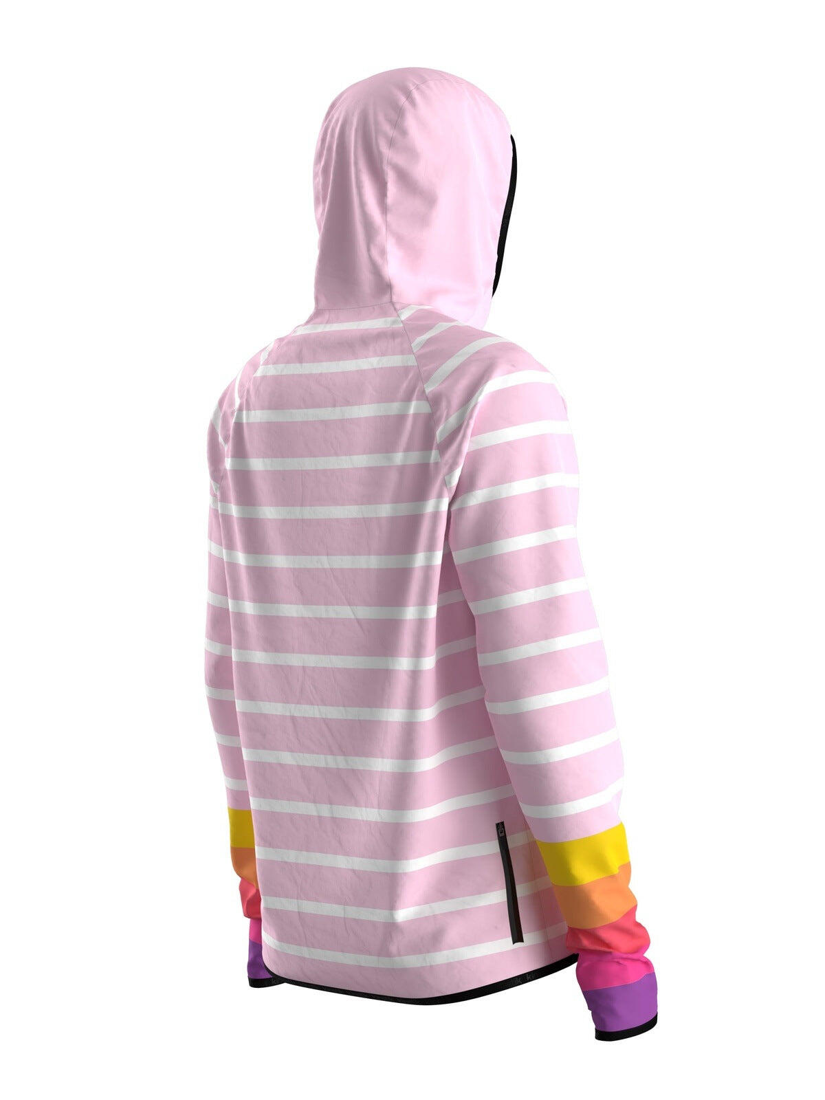 VESTE DE TRAIL RUNNING FEMME SPEKTRAIL OCEANIK SEA PINK 7/7