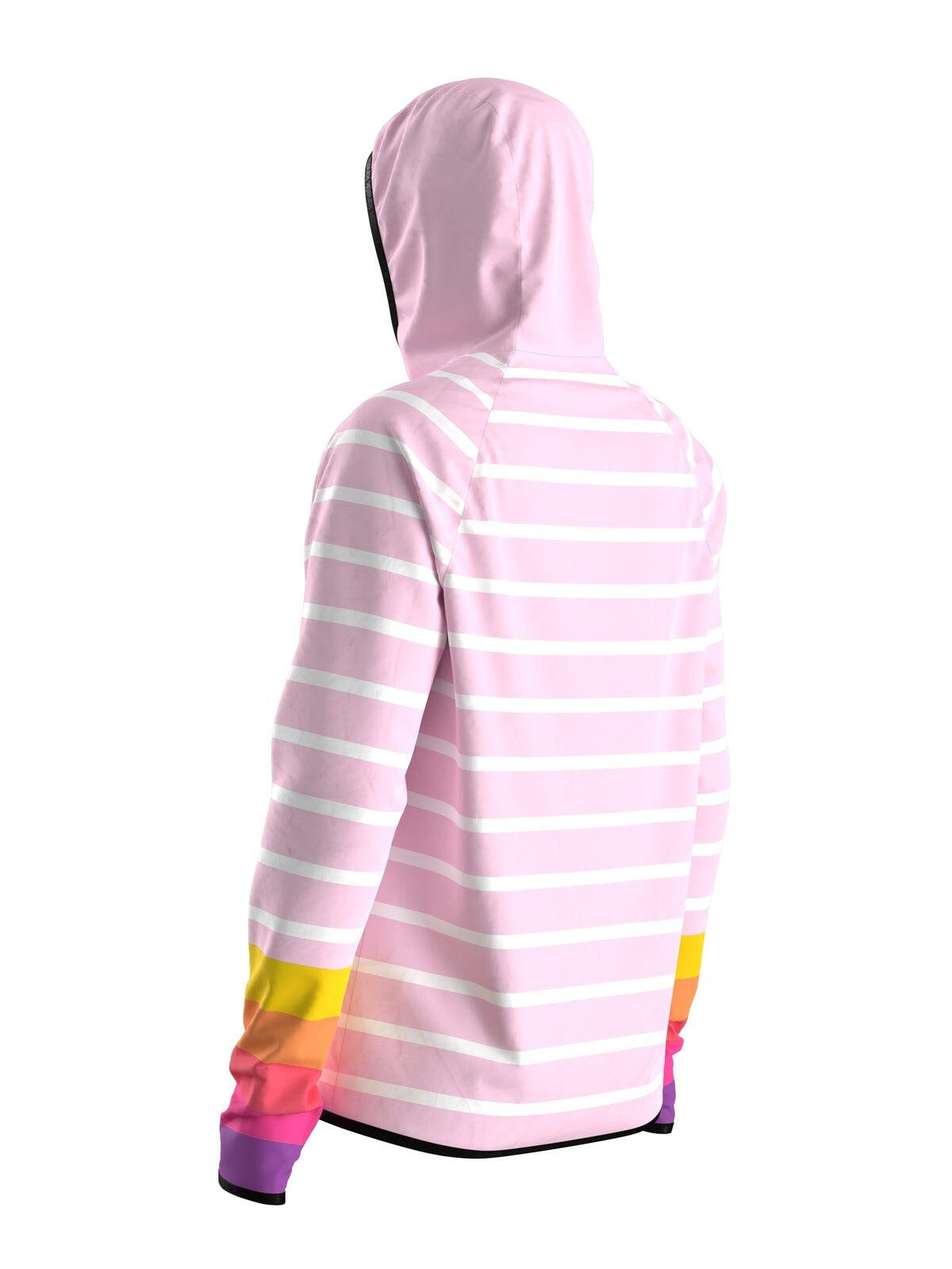 VESTE DE TRAIL RUNNING FEMME SPEKTRAIL OCEANIK SEA PINK 5/7