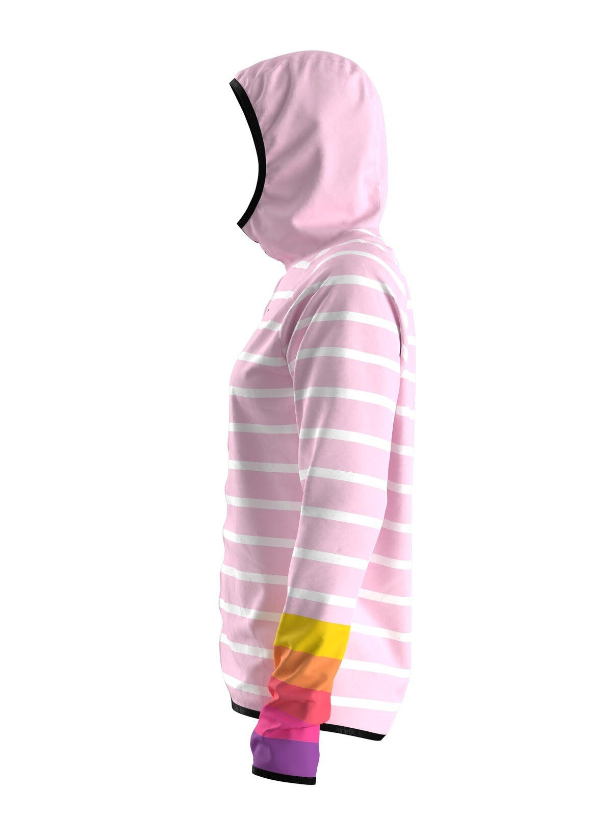 VESTE DE TRAIL RUNNING FEMME SPEKTRAIL OCEANIK SEA PINK 4/7