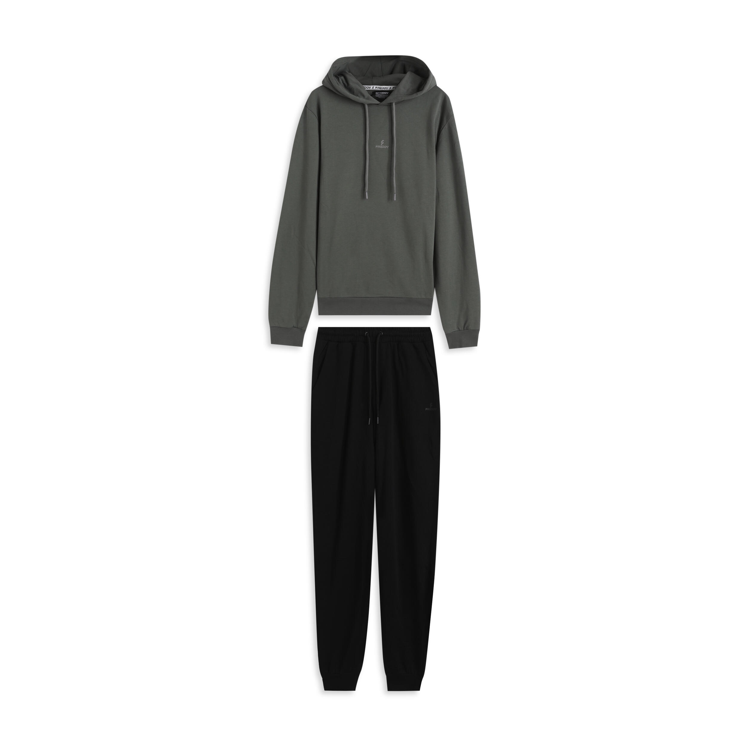 Freddy - Survêtement Pour Homme En Coton Avec Sweat-shirt À Capuche - Survêtement - Gris - 38 S - Decathlon