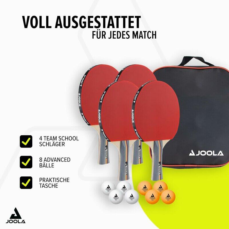 JOOLA 2x Tischtennis Team School Set 2/7