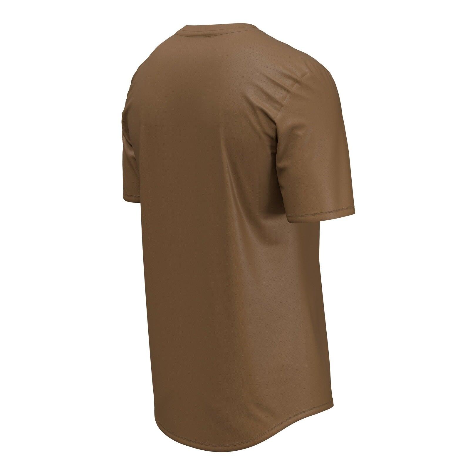 MAILLOT DE TRAIL RUNNING MAVRIK HOMME PECAN BROWN 4/5