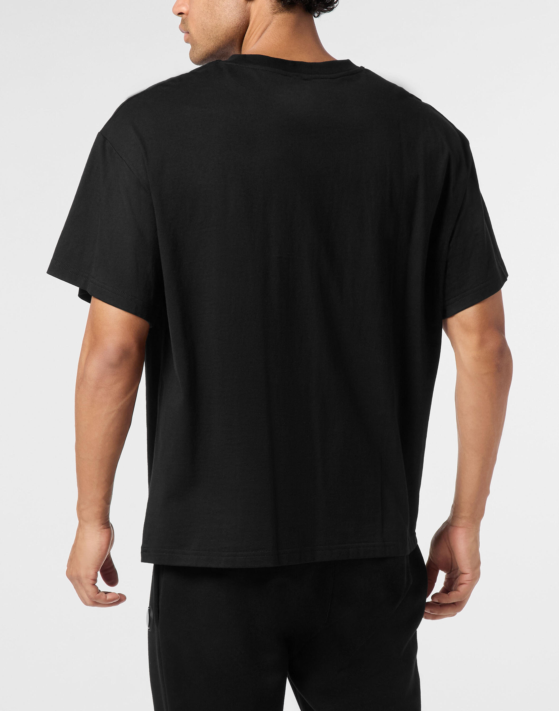 T-Shirt Com Gola Redonda Ss LOGO 4/5