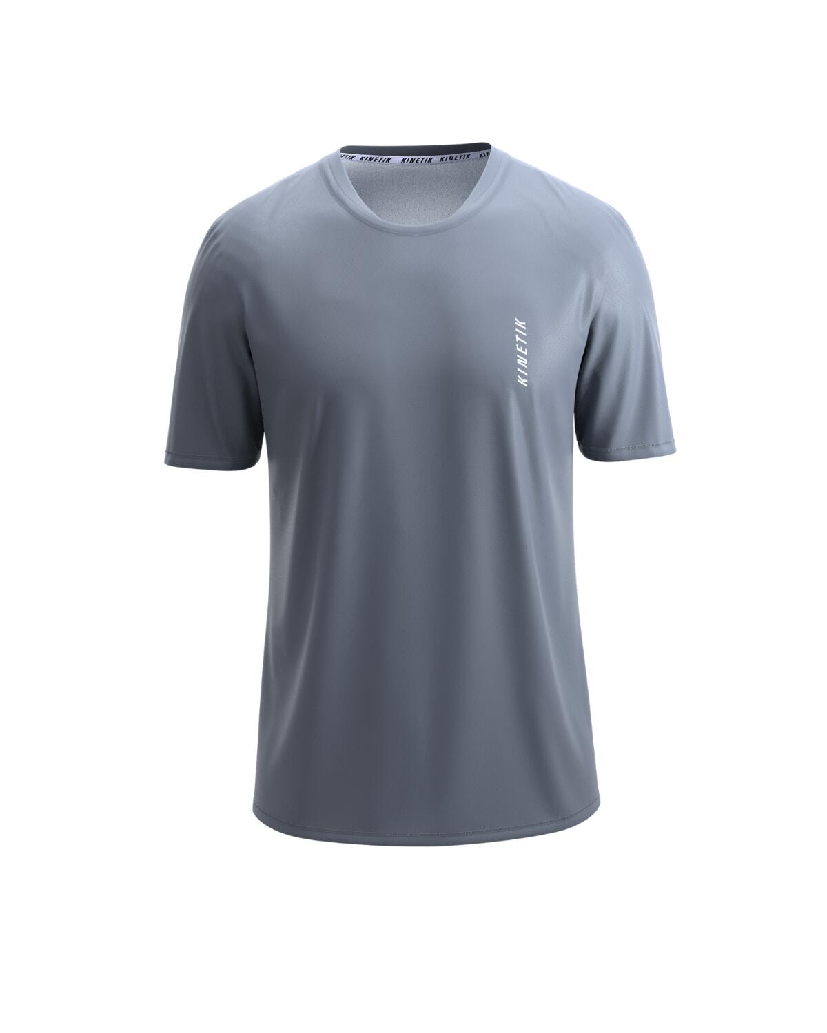 MAILLOT DE TRAIL RUNNING MAVRIK HOMME ODYSSEY GRAY 4/7
