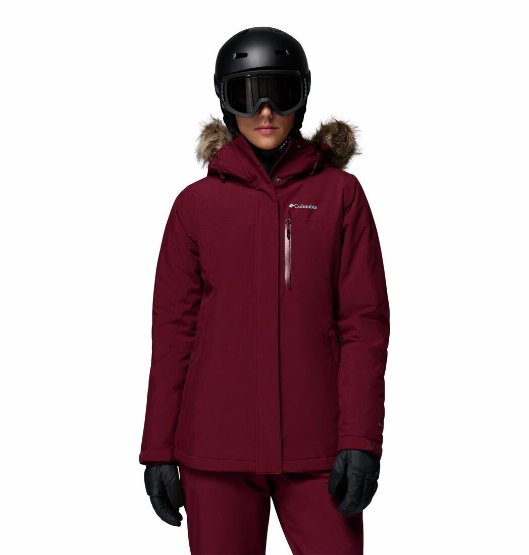 Veste de Ski Imperméable Columbia "Ava Alpine II Insulated Jacket" S Bordeaux 1/7