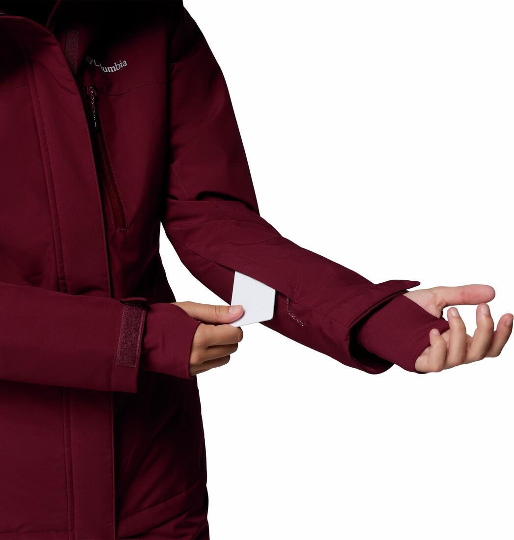 Veste de Ski Imperméable Columbia "Ava Alpine II Insulated Jacket" S Bordeaux 5/7