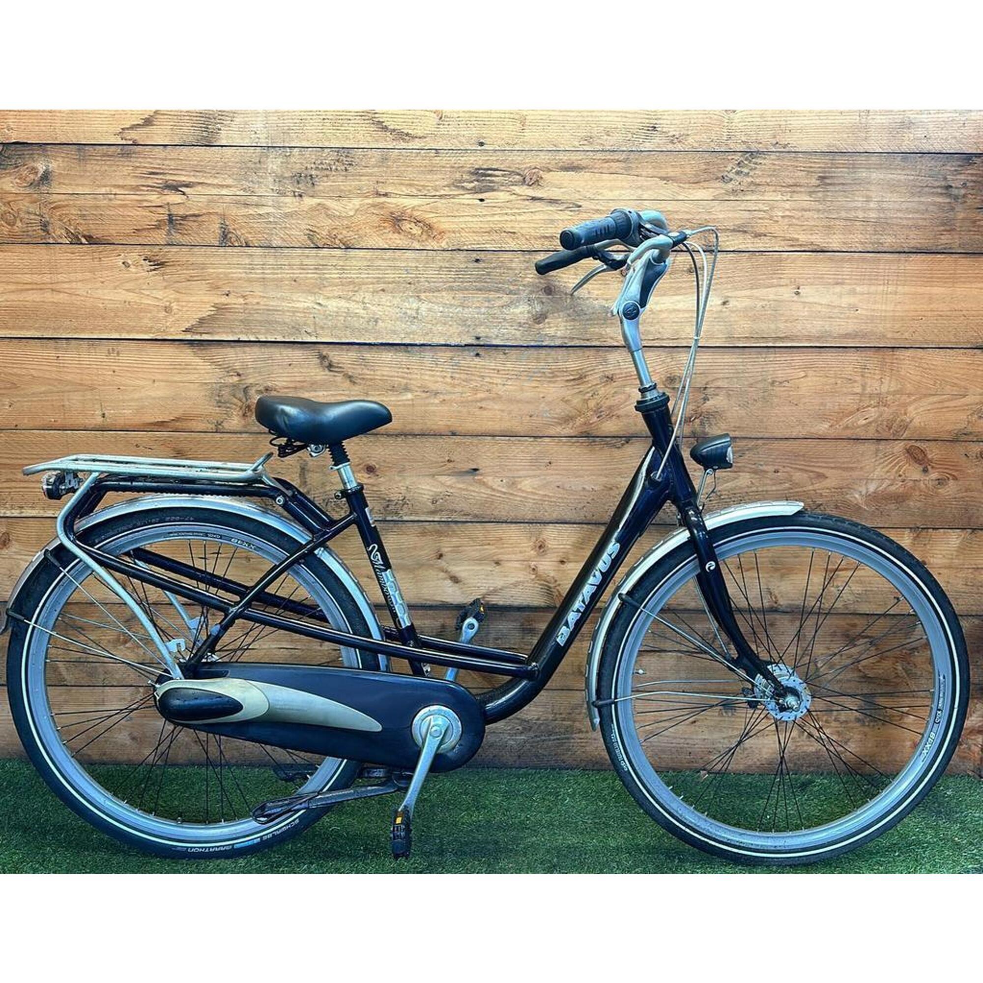 Batavus - Vélo D’occasion Batavus Mambo 7v 28inch 48cm - Vélo Ville - Noir - Decathlon