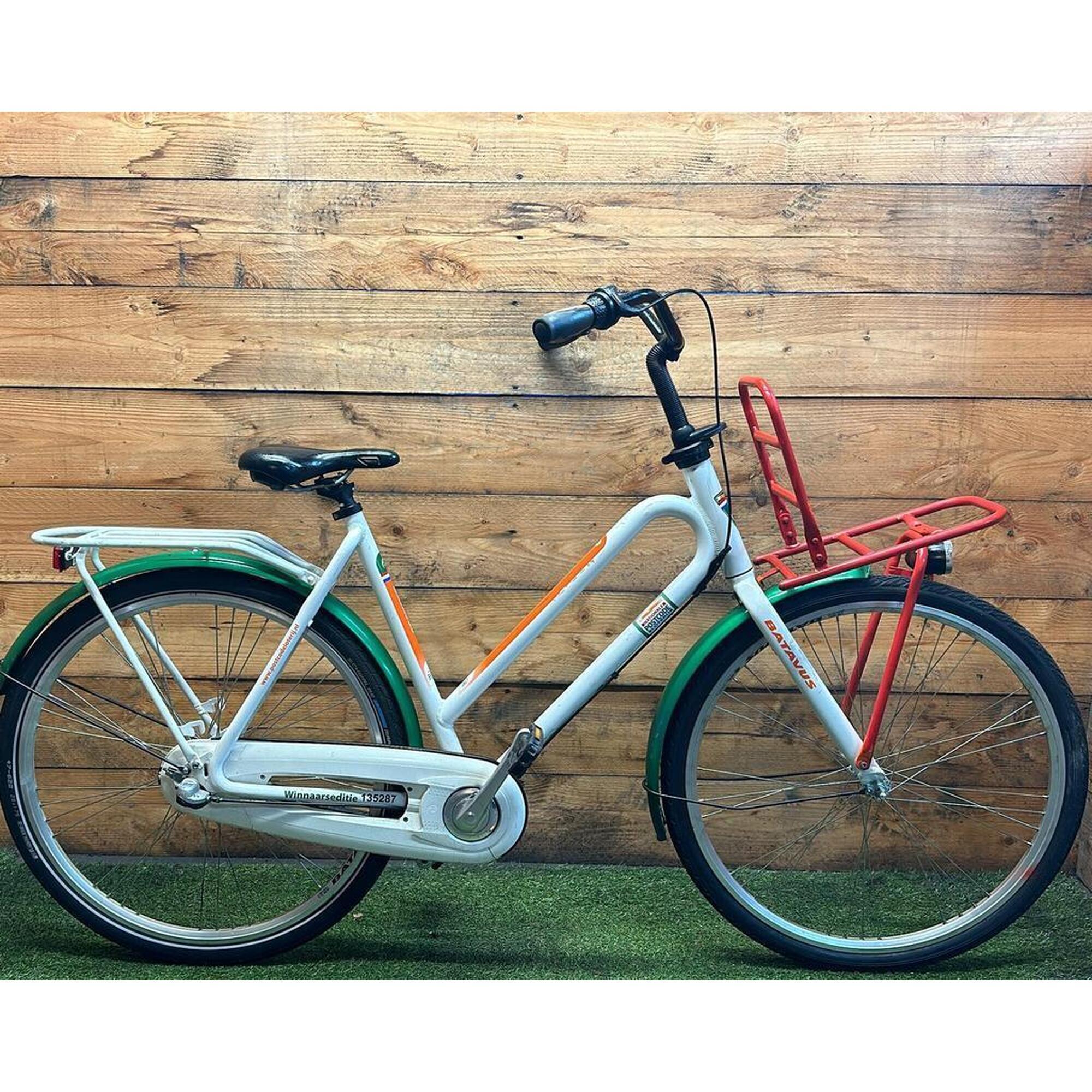 Batavus - Vélo D’occasion Batavus Nationale Postcode Loterij 3v 28inch 57cm - Vélo Ville - Noir - Decathlon