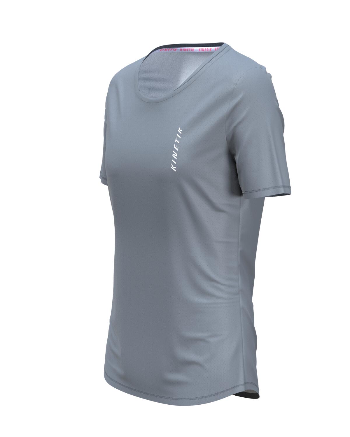 MAILLOT DE TRAIL RUNNING MAVRIK FEMME ODYSSEY GRAY 1/7