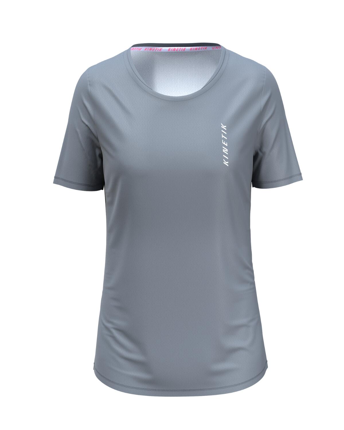 MAILLOT DE TRAIL RUNNING MAVRIK FEMME ODYSSEY GRAY 3/7