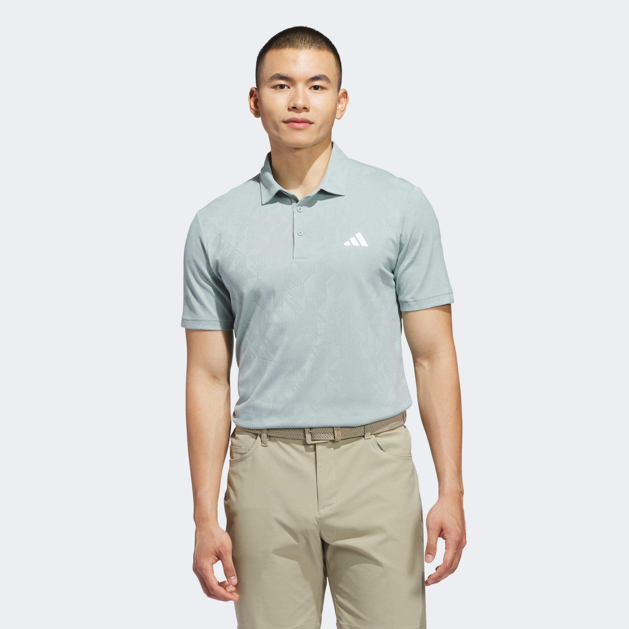 ADIDAS ULTIMATE365 JACQUARD POLO SHIRT