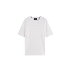 T-shirt pour homme à la coupe confortable avec logo épais