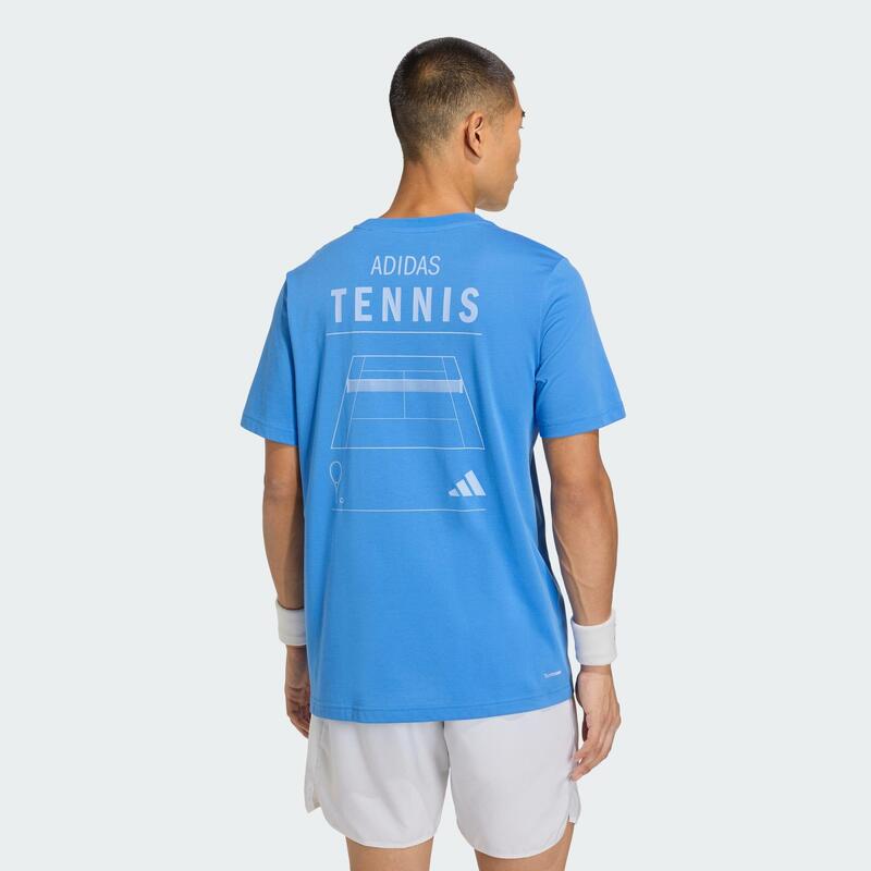 Tricou de tenis cu imprimeu grafic Category