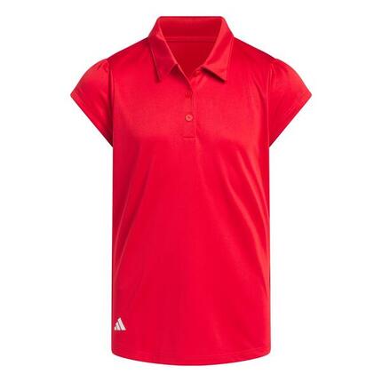 GIRLS PERFORMANCE KURZARM-POLOSHIRT