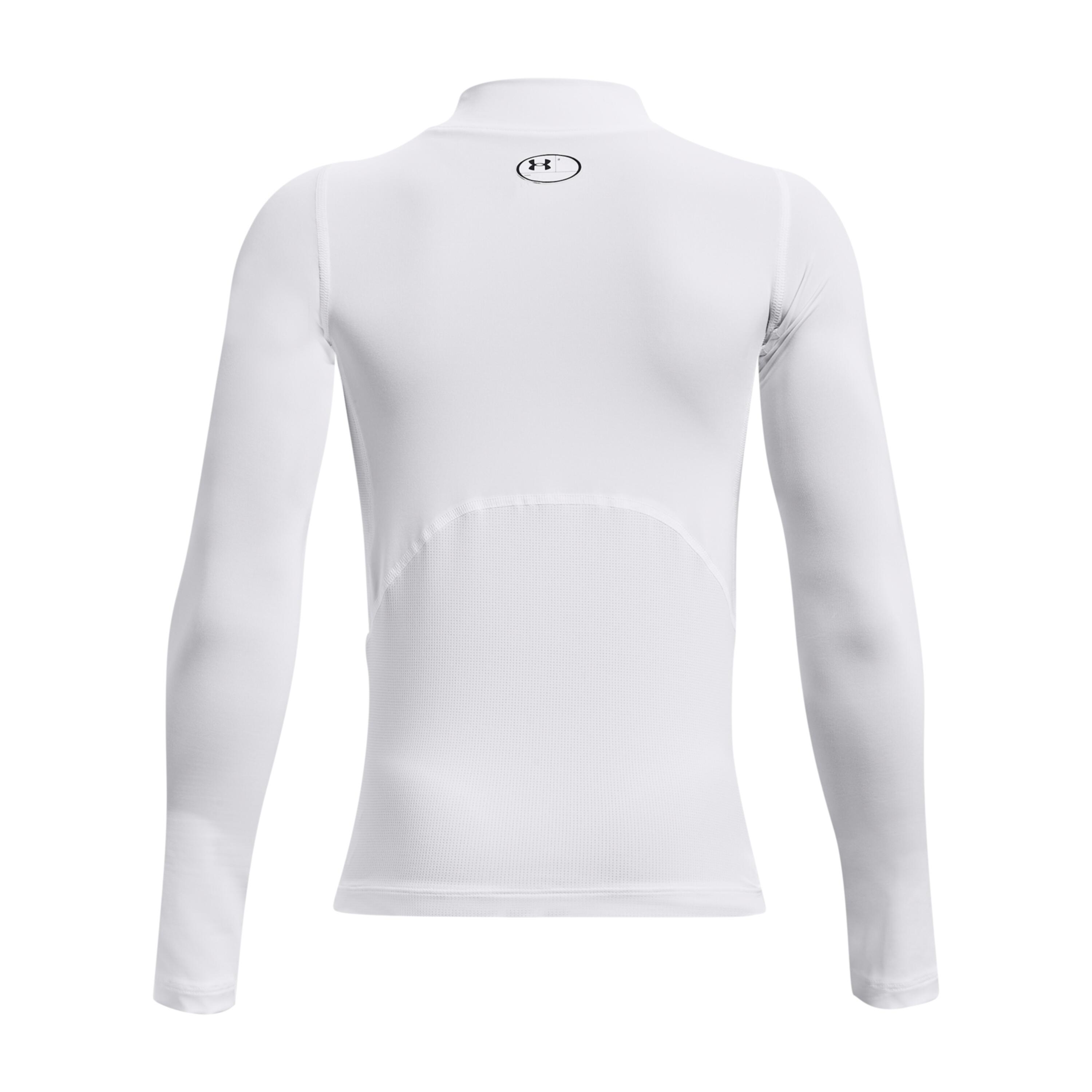 Sous maillot manches longues col montant enfant Under Armour HeatGear 2/2