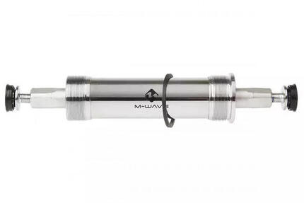 M-Wave boîtier de pédalier, 179,5 mm, pour Fatbike, roulements en laiton, 359438