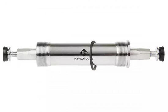 M-Wave boîtier de pédalier, 179,5 mm, pour Fatbike, roulements en laiton, 359438