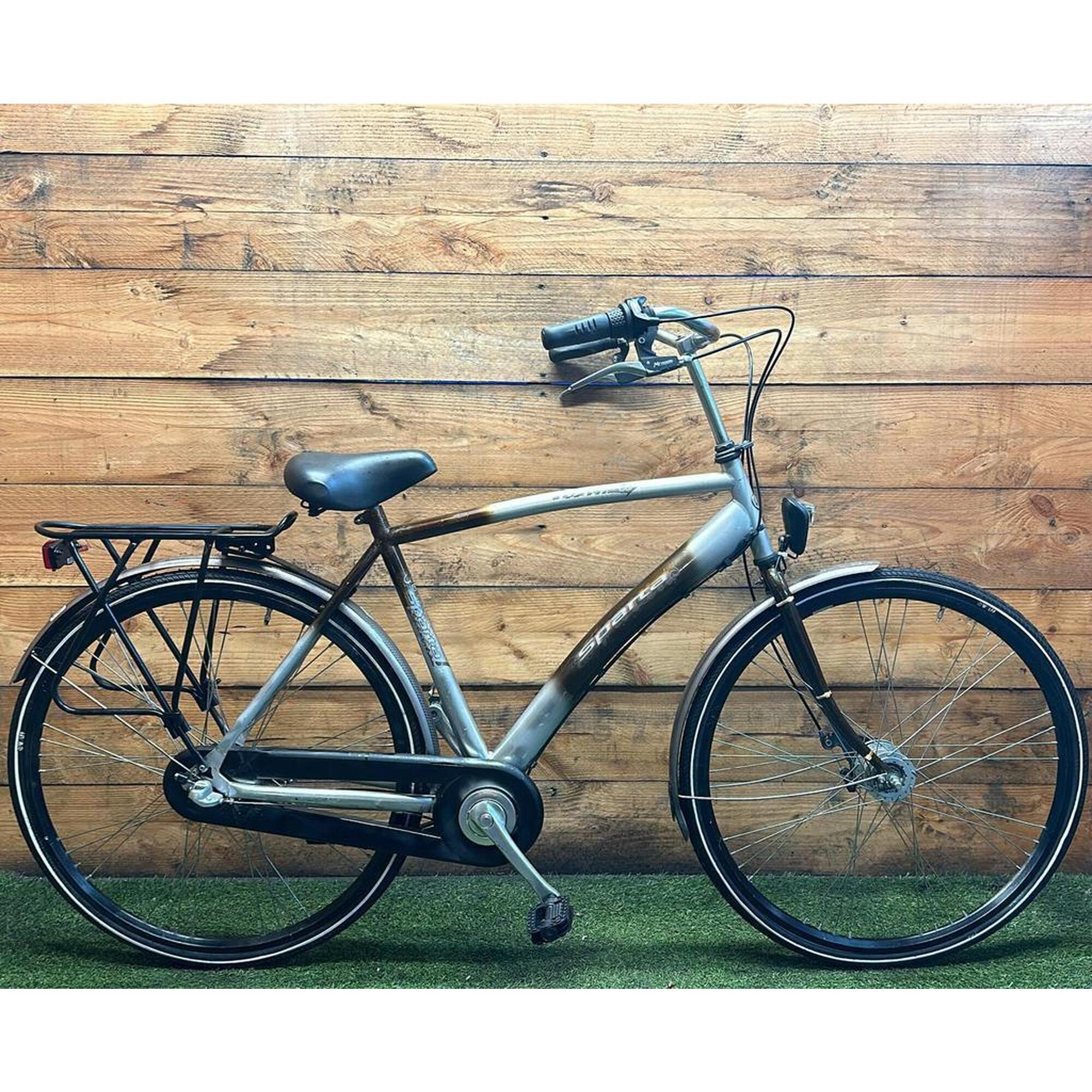 Sparta - Vélo D’occasion Sparta Marathon 3v 28inch 54cm - Vélo Ville - Noir - Decathlon