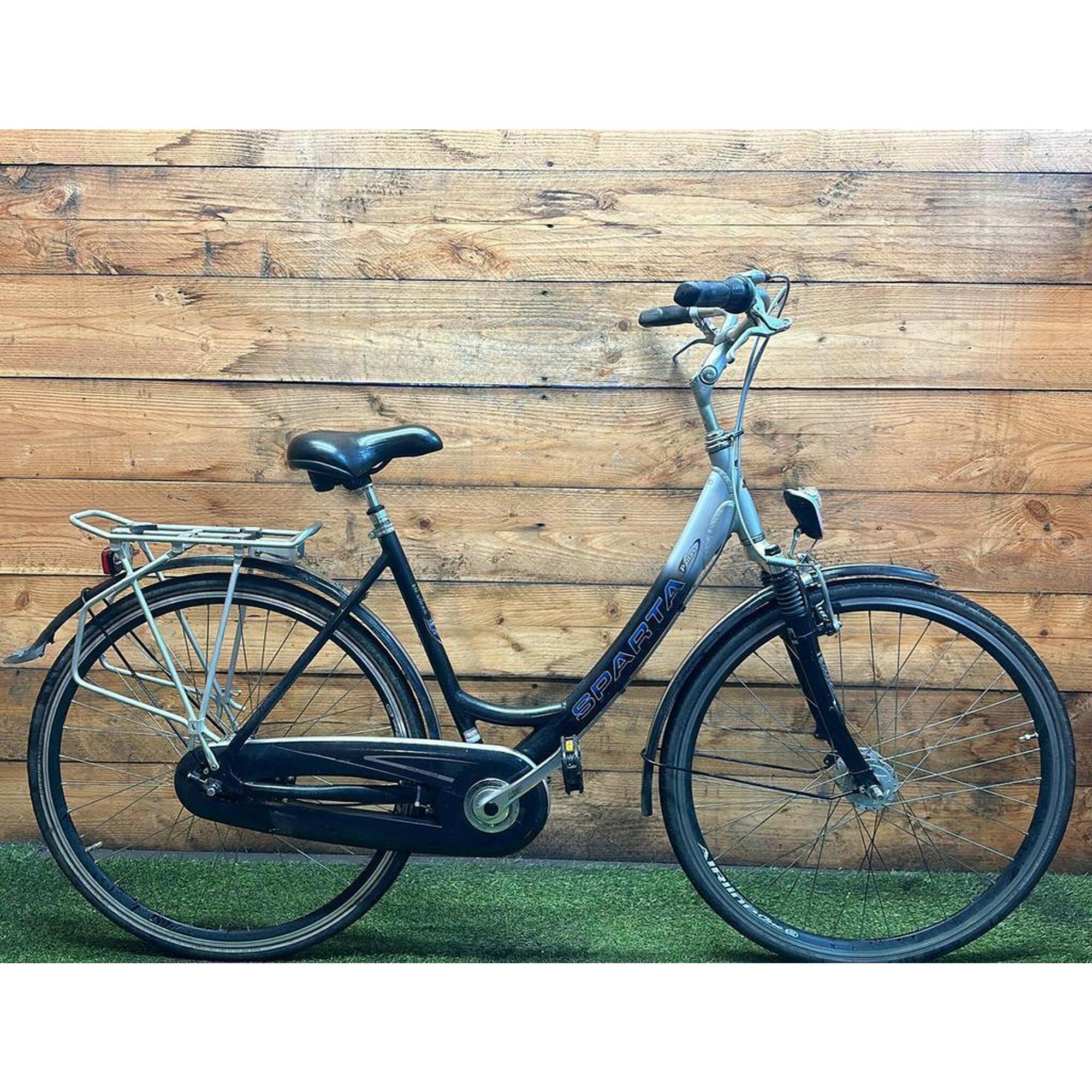 Sparta - Vélo D’occasion Sparta Pallas 7v 28inch 50cm - Vélo Ville - Noir - Decathlon