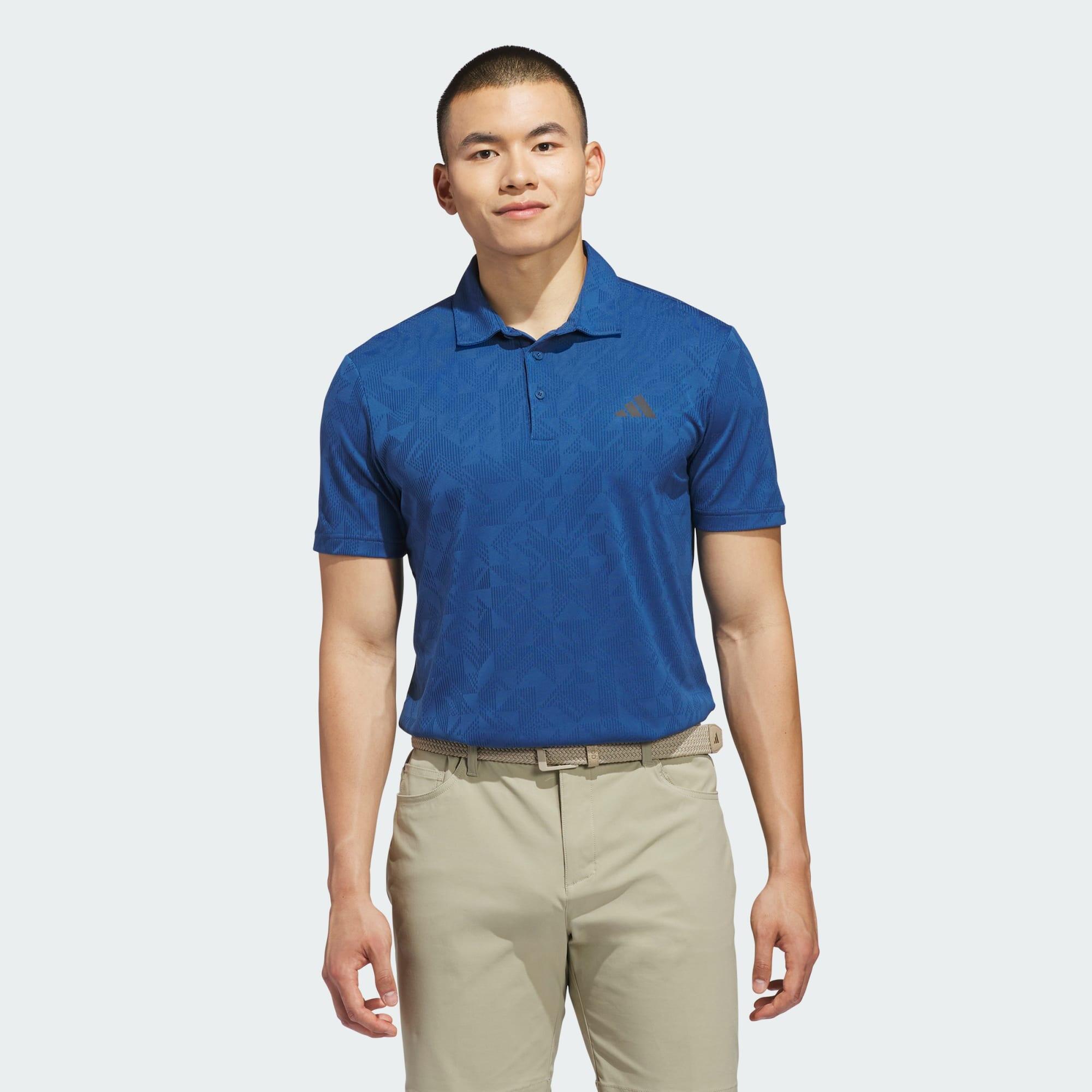 ADIDAS ULTIMATE365 JACQUARD POLO SHIRT