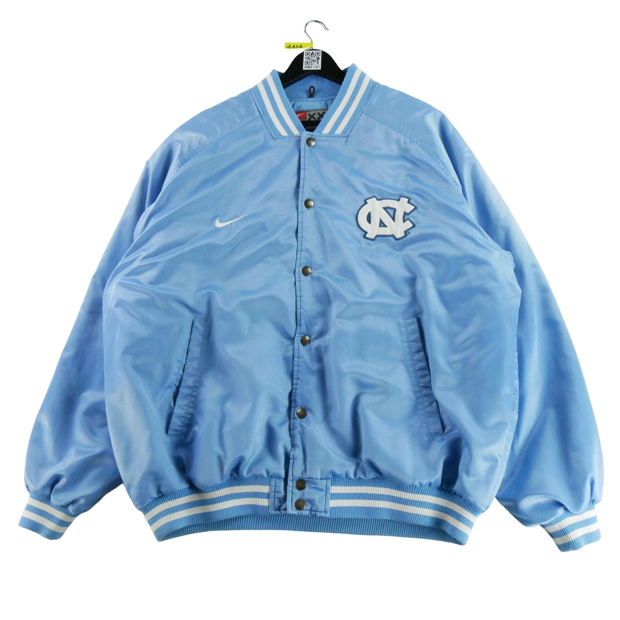 Nike - Reconditionné - Blouson Homme Ncaa Bleu Clair - Bon État - Veste - Bleu - Decathlon