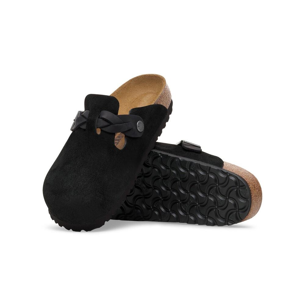 Womens Poolside Clogs Braided Boston 4/6